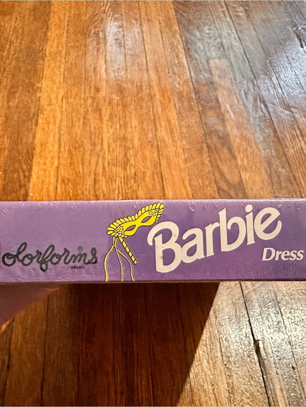 Vintage 90s Mattel 1991 Barbie Colorforms Costume Ball Dress Up Set NIOB